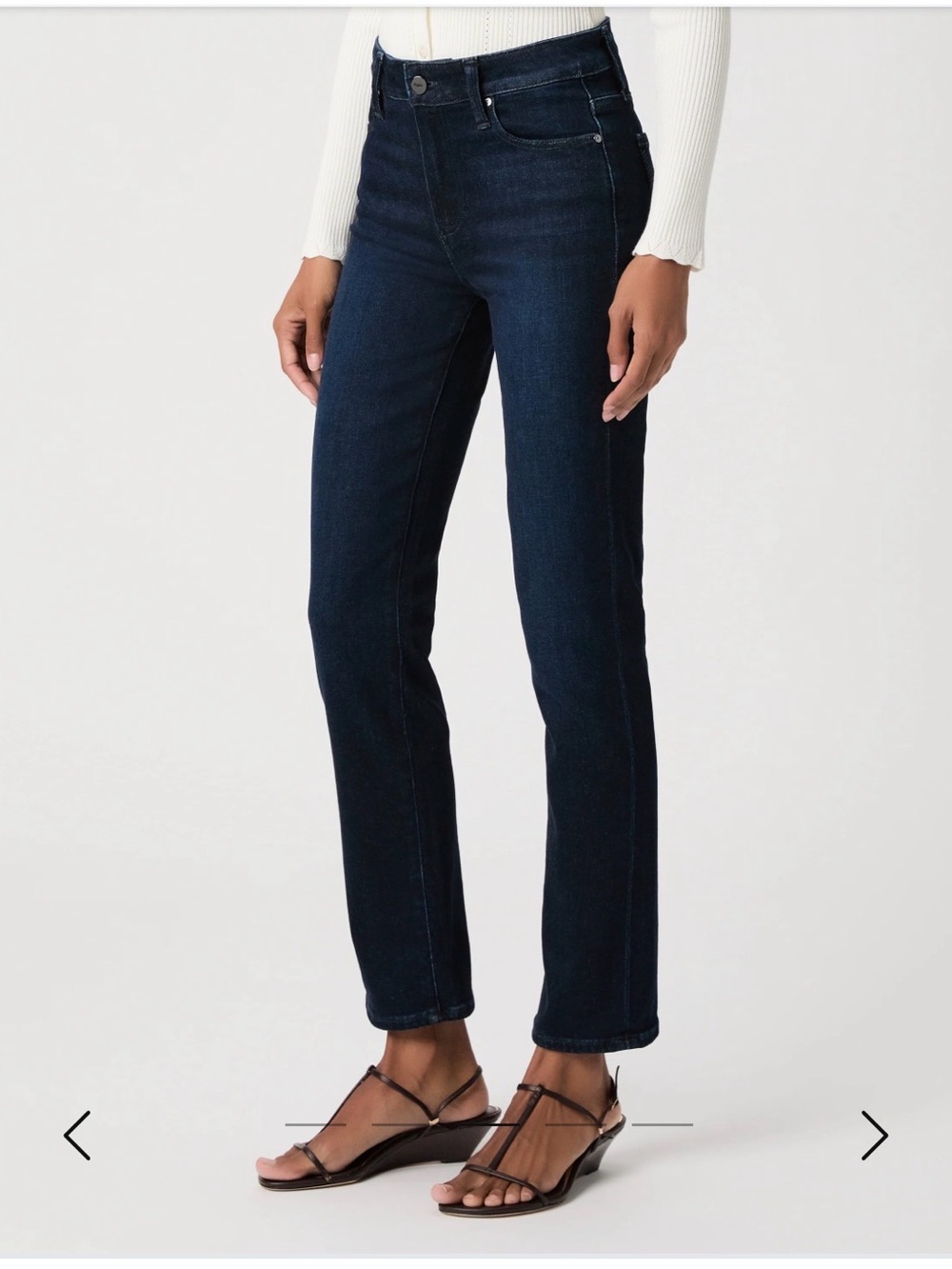 PAIGE Cindy Straight Jean The Forum Size 28
